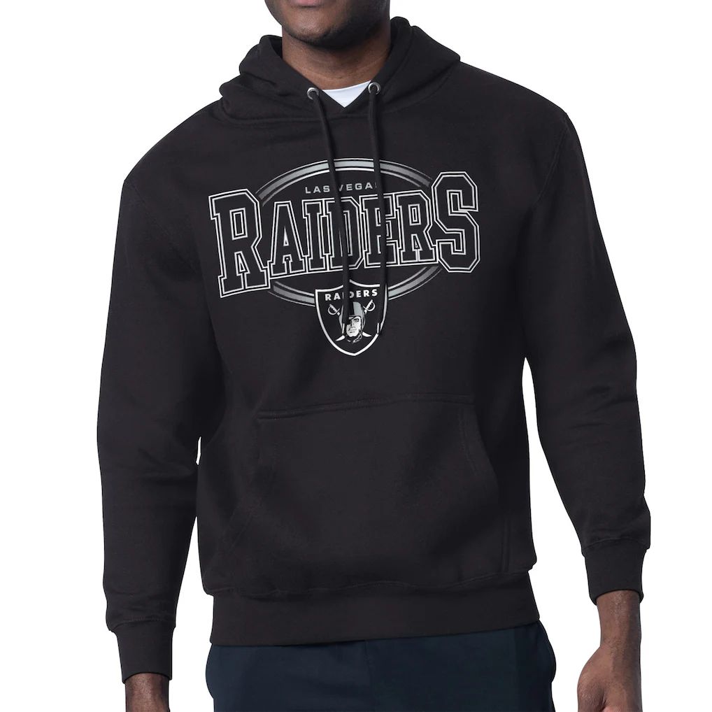 Men 2026 NFL Oakland Raiders hoodie Black 03